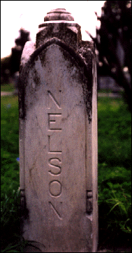 Nelson.back of stone